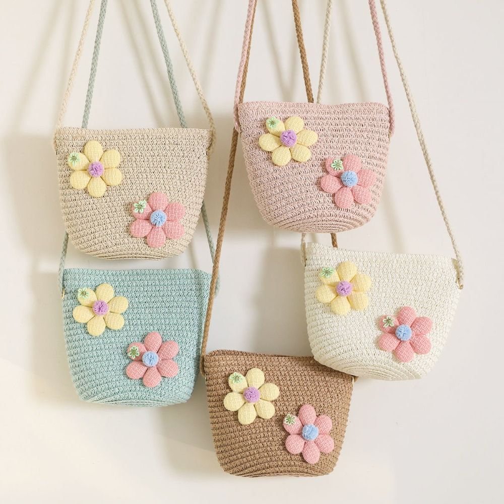 Cute Handmade Woven Girl Flowe – Flower Girl Basket Bewertung und Preis
