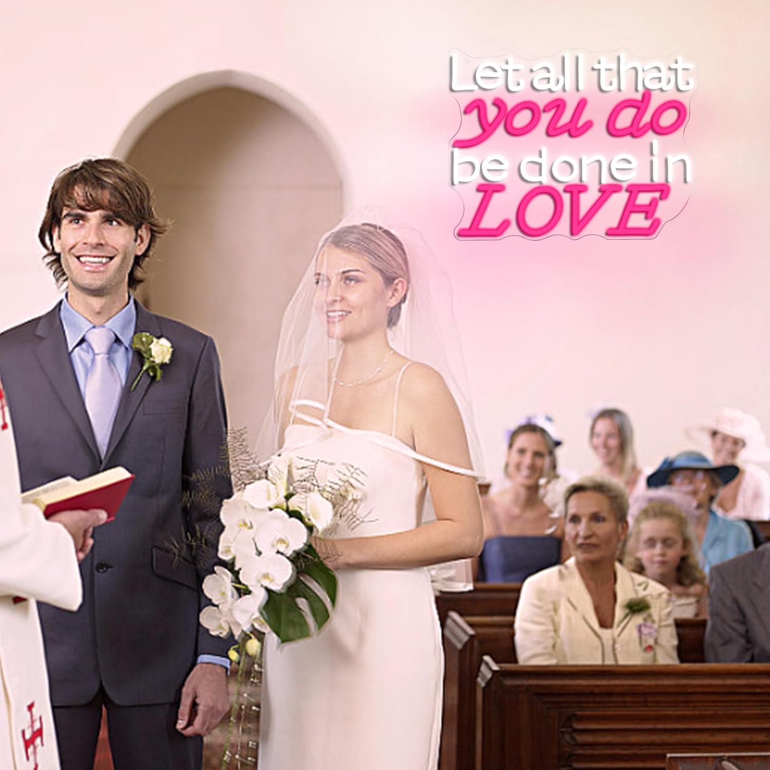 Let All That You Do Be Done In – Wedding Led Bewertung und Preis