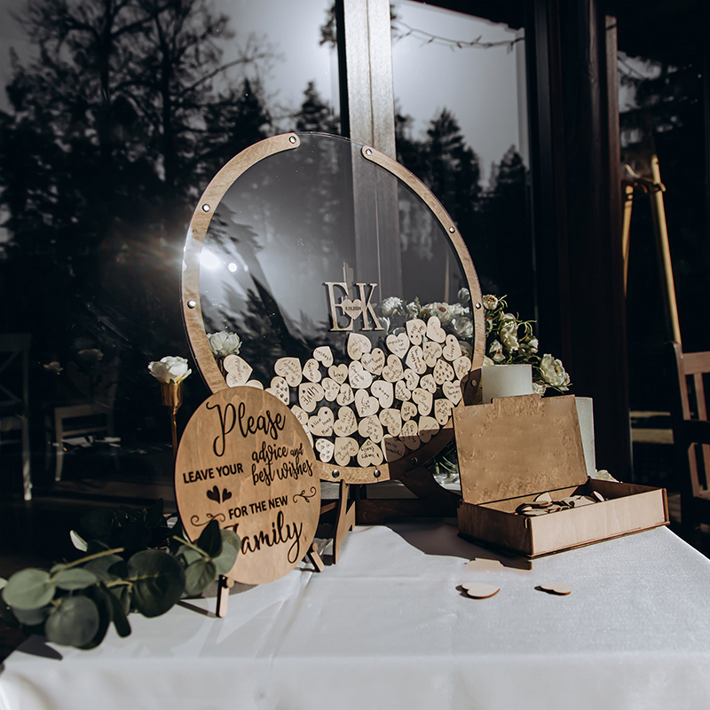 Custom Wedding  Guest Book Sig – Wedding Supply List Bewertung und Preis