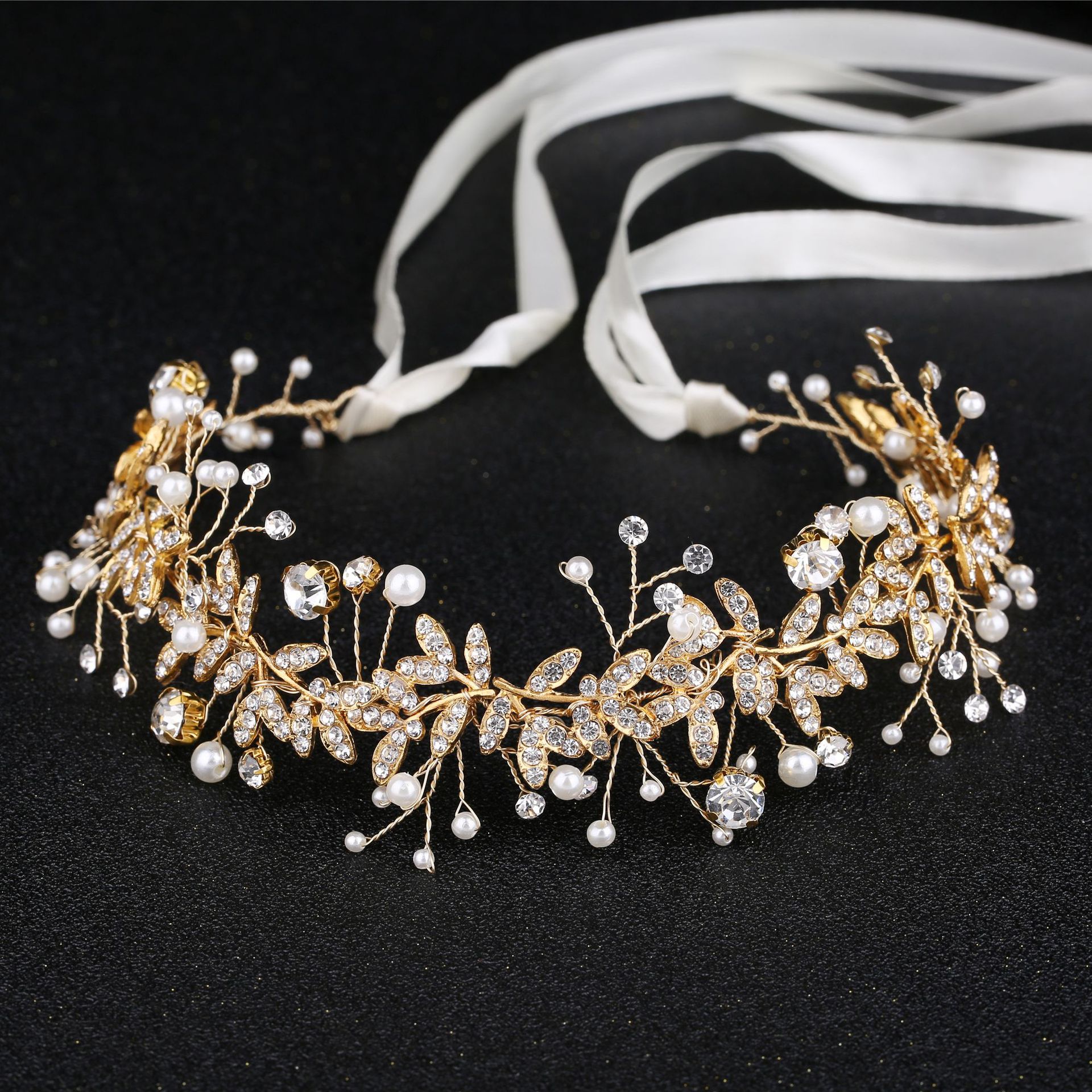 New Crystal Flower Headband Ri – Wedding Supply List Bewertung und Preis