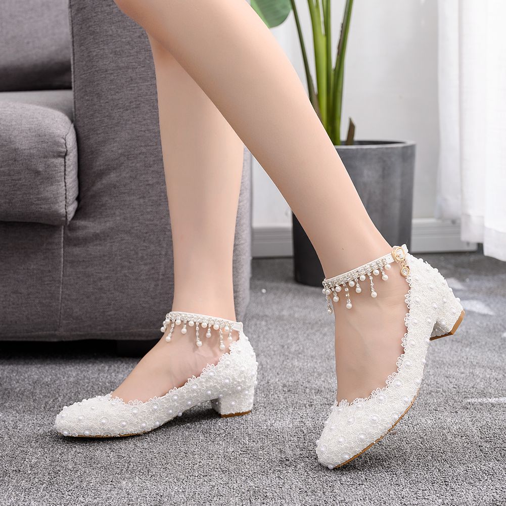 Women's Closed Toe Low Chunky  – Wedding Fx Bewertung und Preis