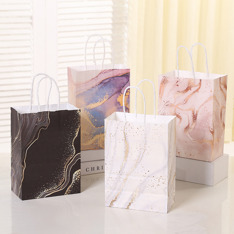5Pcs Marble Design Kraft Paper – Wedding Supply List Bewertung und Preis