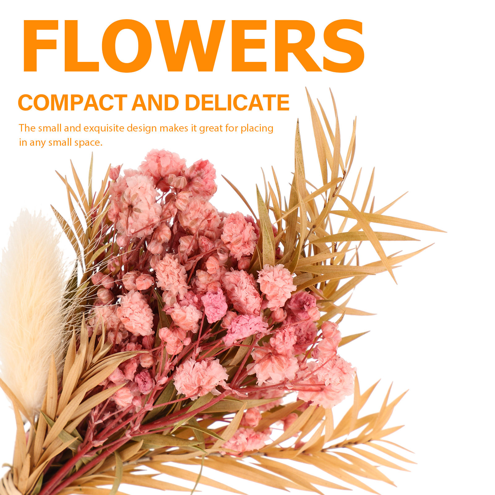 3Pcs Mini Dried Floral Bouquet – Flower Girl Basket Bewertung und Preis