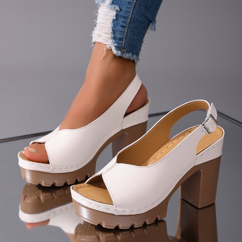 Women's Sandals Chunky High He – Wedding Fx Bewertung und Preis