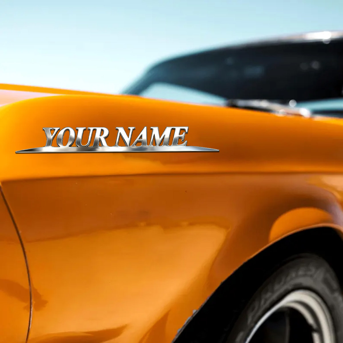 Metal Trendy YOUR NAME Sticker – Wedding Shop Bewertung und Preis
