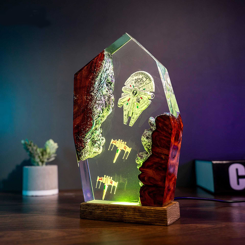 Table Resin Lamp Universe War  – Wedding Led Bewertung und Preis