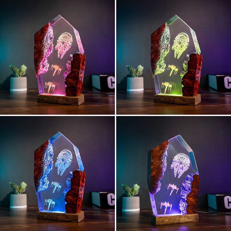 Table Resin Lamp Universe War  – Wedding Led Bewertung und Preis