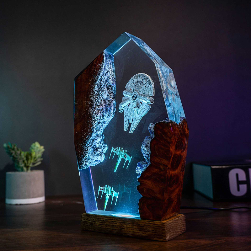 Table Resin Lamp Universe War  – Wedding Led Bewertung und Preis