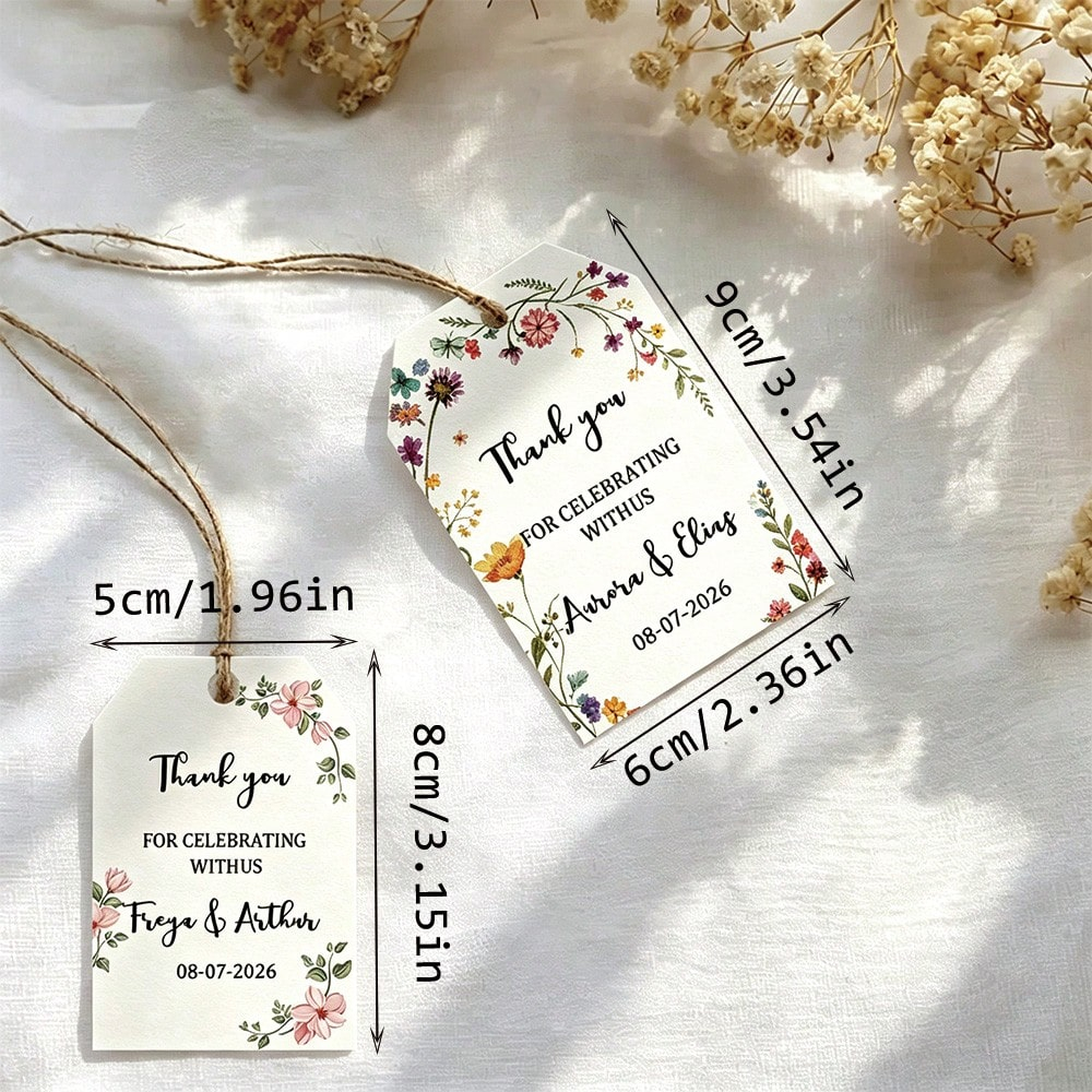 Customized Gift Tags Personali – Wedding Supply List Bewertung und Preis