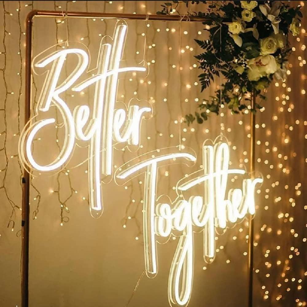 Better Together Neon Sign USB  – Wedding Led Bewertung und Preis