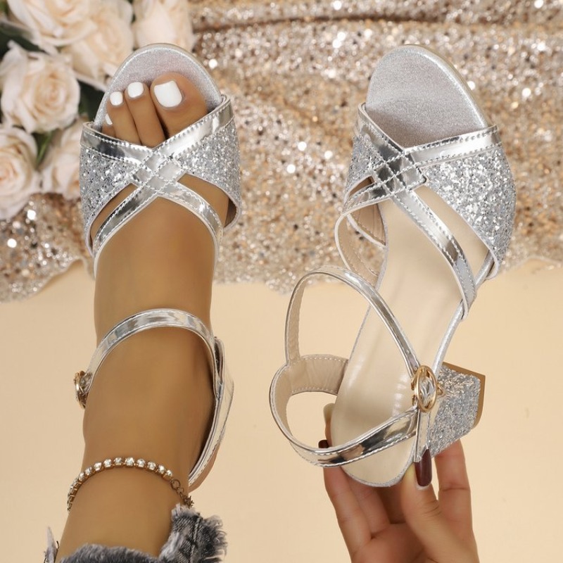 Women Block Heels Sandals Gold – Wedding Fx Bewertung und Preis