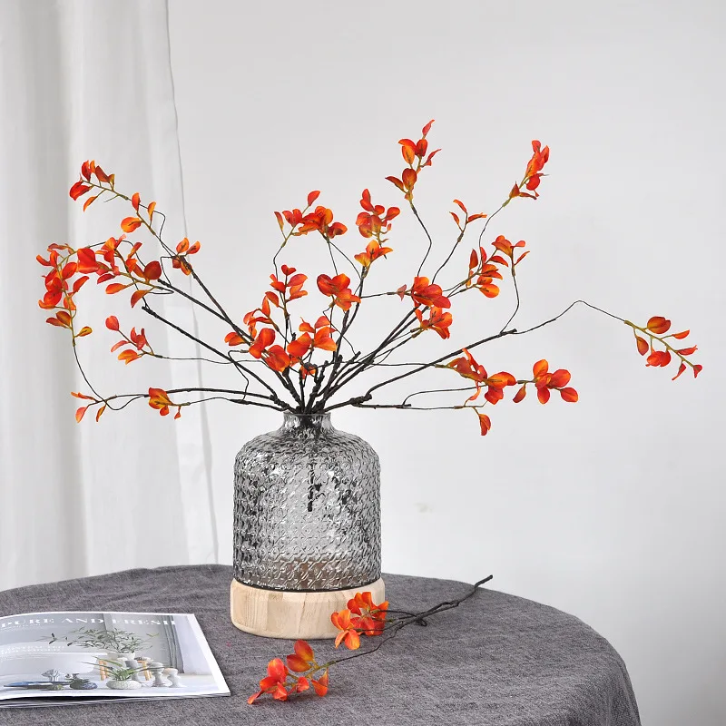 57cm Red Leaf Artificial Flowe – Flower Girl Basket Bewertung und Preis
