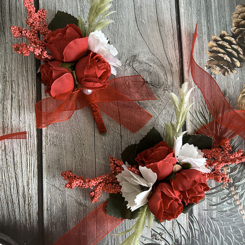 10pcs Wrist Flowers Corsage Bu – Wedding Supply List Bewertung und Preis