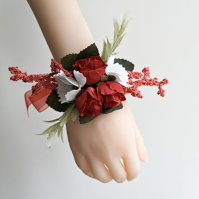 10pcs Wrist Flowers Corsage Bu – Wedding Supply List Bewertung und Preis