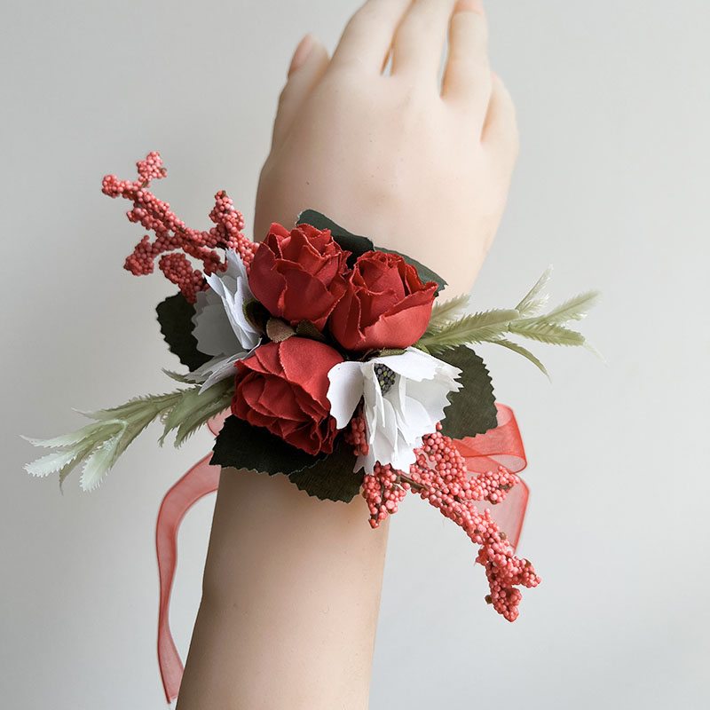 10pcs Wrist Flowers Corsage Bu – Wedding Supply List Bewertung und Preis
