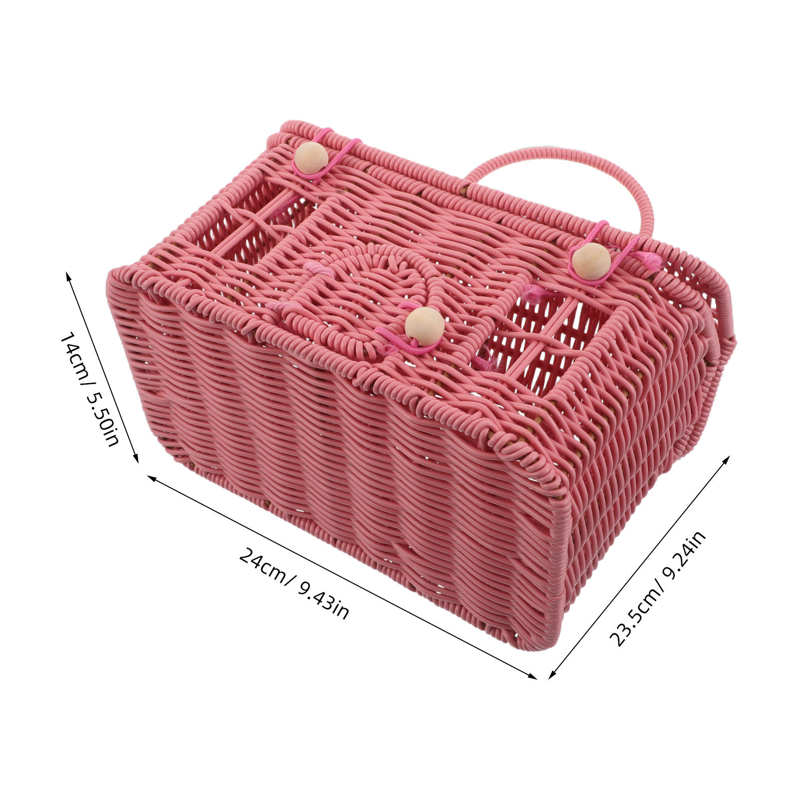 Imitation Rattan Picnic Basket – Flower Girl Basket Bewertung und Preis