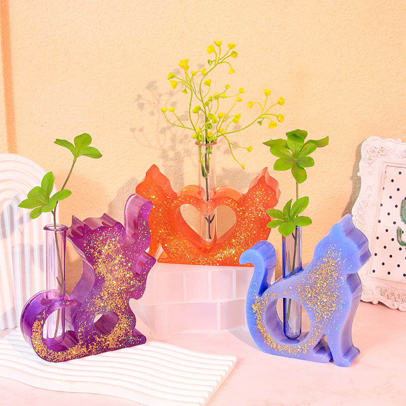 Cat Shaped Resin Molds Vase Si – Flower Girl Basket Bewertung und Preis
