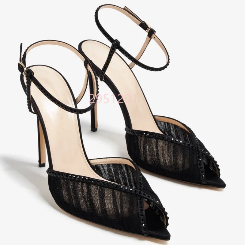 Peep Toe Mesh Pumps Buckles St – Wedding Fx Bewertung und Preis