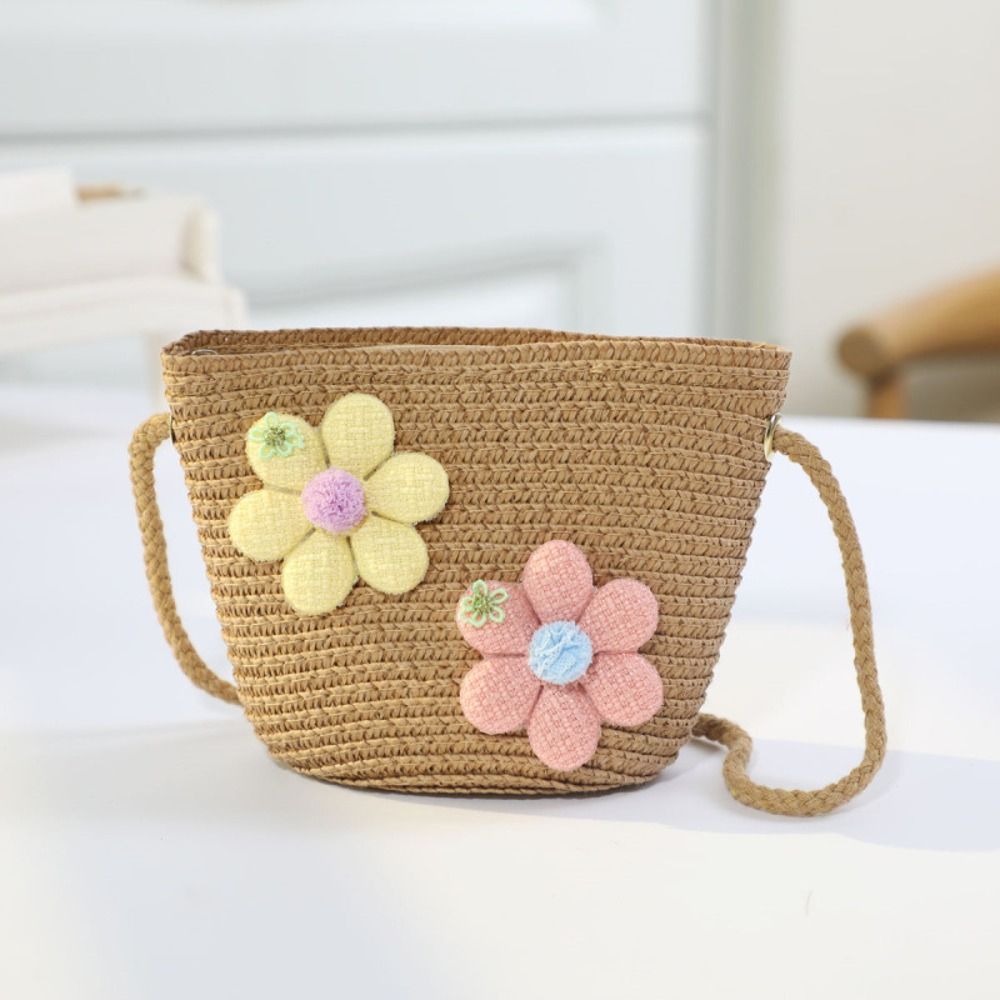 Cute Handmade Woven Girl Flowe – Flower Girl Basket Bewertung und Preis