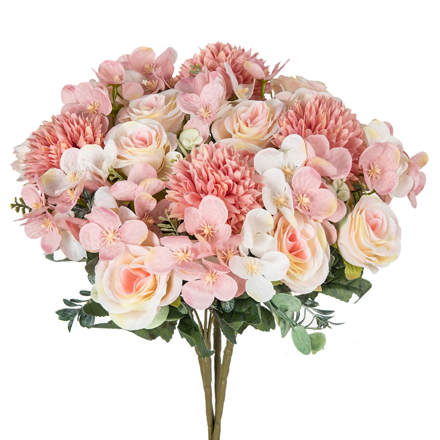 1/4pcs Artificial Flower Rose  – Flower Girl Basket Bewertung und Preis