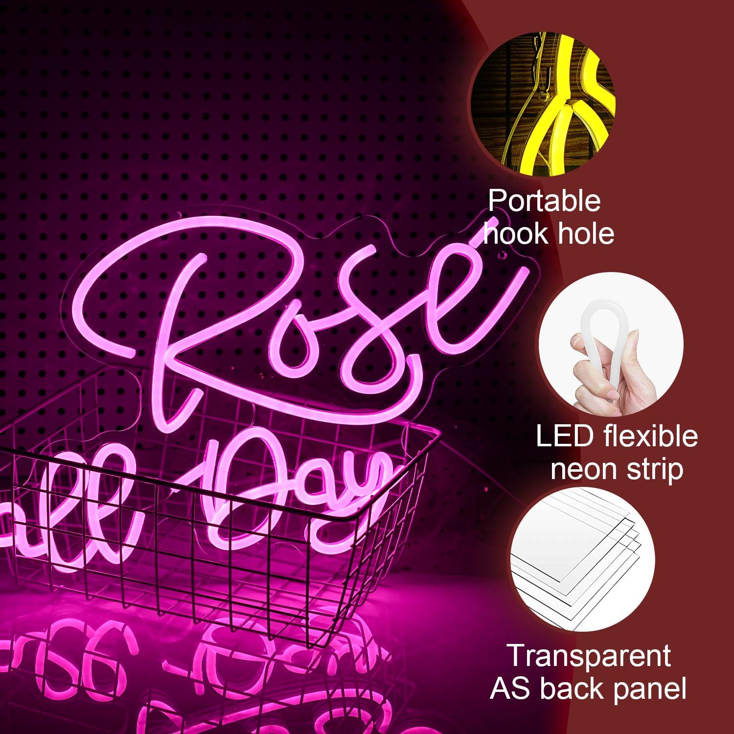 Rose All Day Neon Sign Dimmabl – Wedding Led Bewertung und Preis