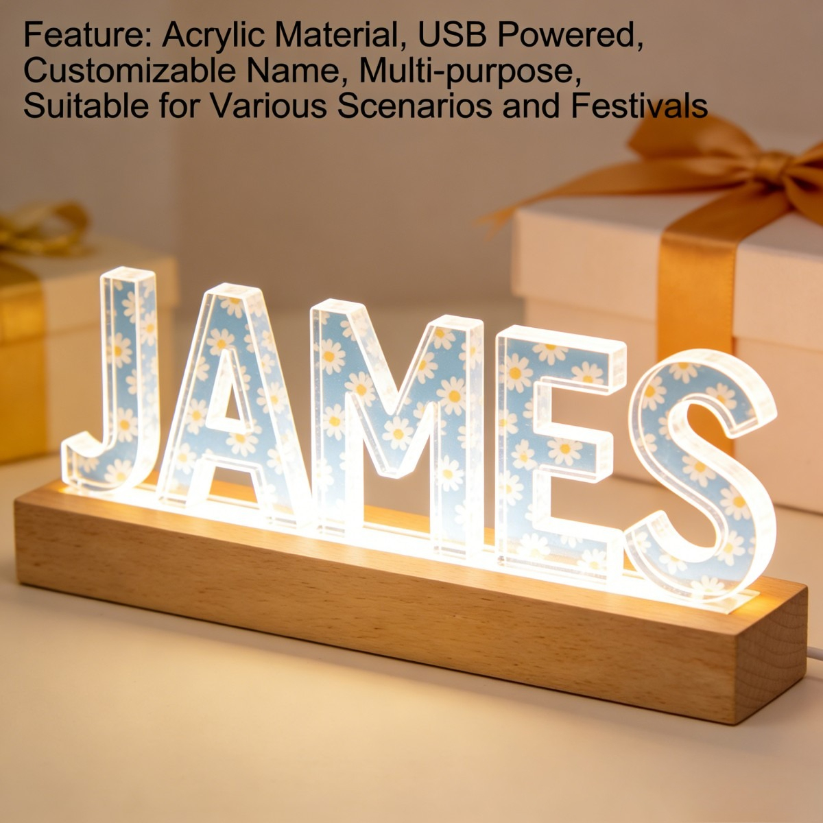 Personalized Acrylic LED Night – Wedding Led Bewertung und Preis