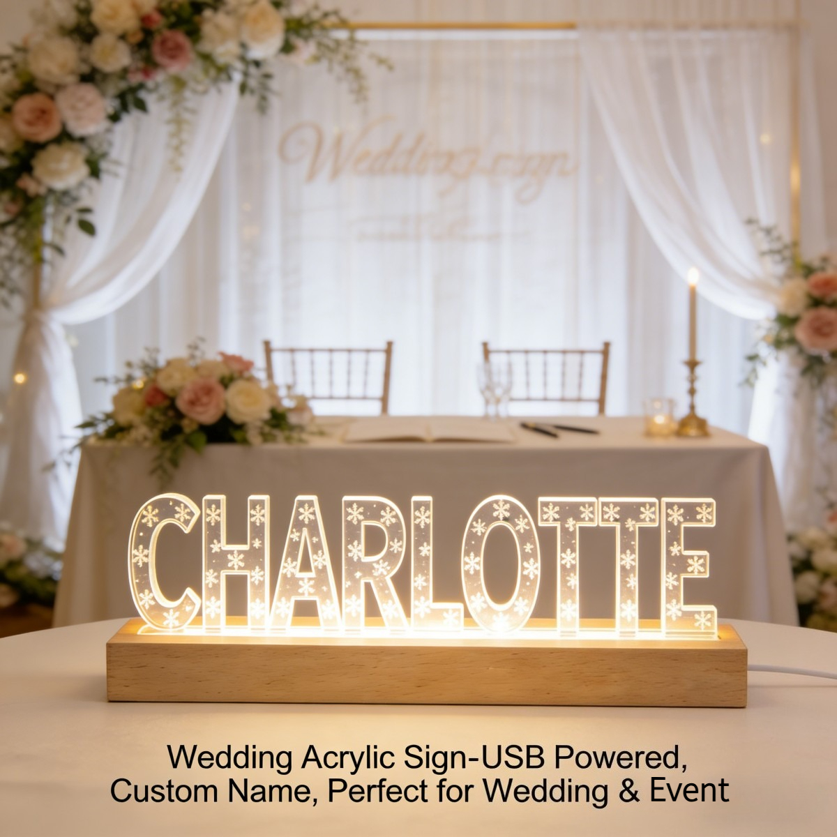 Personalized Acrylic LED Night – Wedding Led Bewertung und Preis