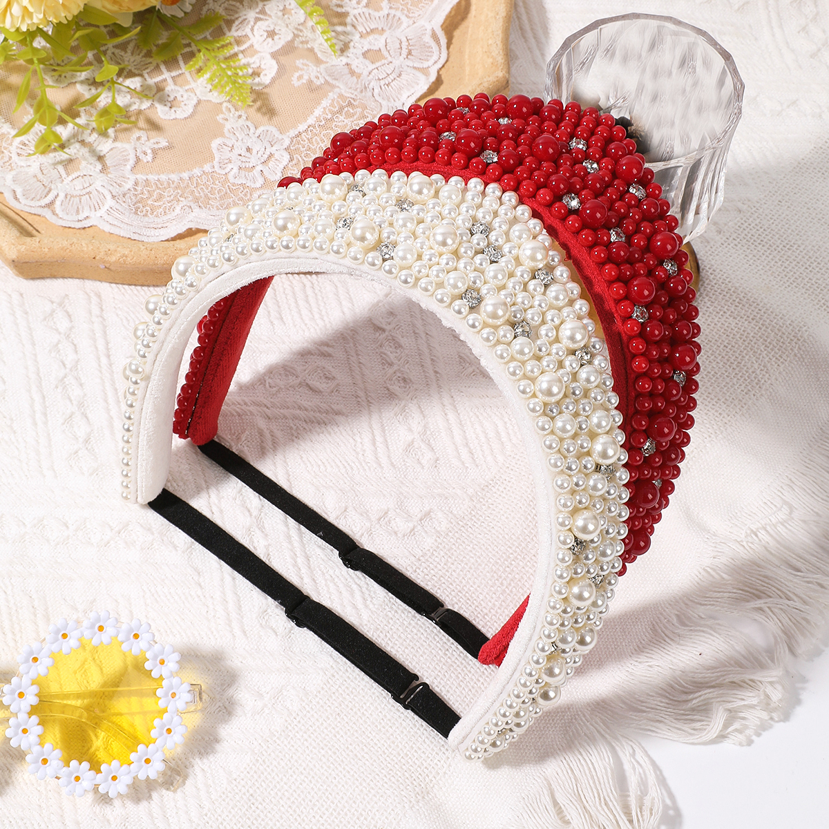 1pc Pearl Crown Headband For W – Wedding Supply List Bewertung und Preis