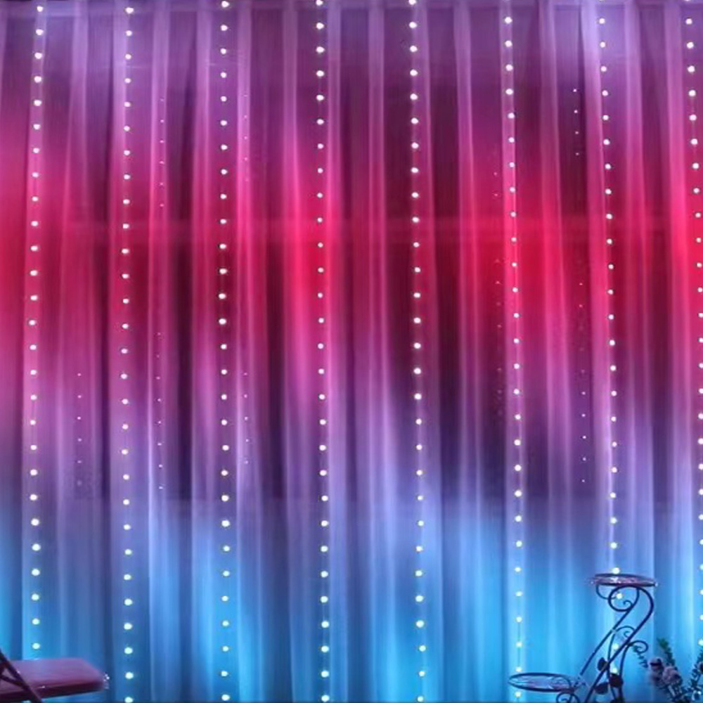 3M RGB Smart LED Curtain Light – Wedding Led Bewertung und Preis