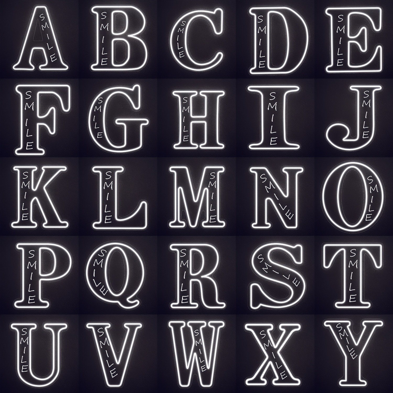 Custom 26 Letters 3D Embossed  – Wedding Led Bewertung und Preis