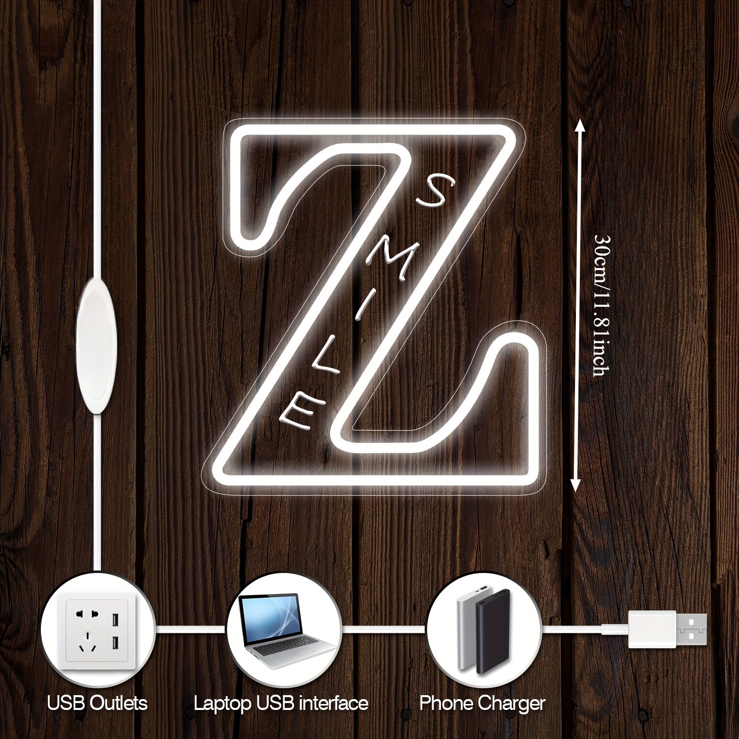 Custom 26 Letters 3D Embossed  – Wedding Led Bewertung und Preis