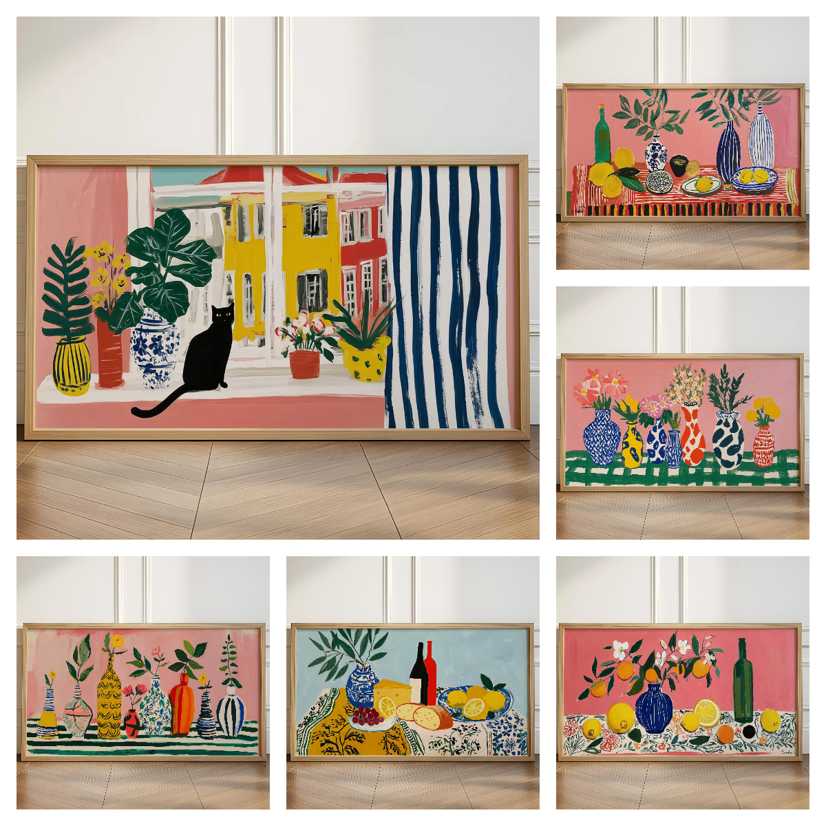Matisse Series Abstract Black  – Flower Girl Basket Bewertung und Preis