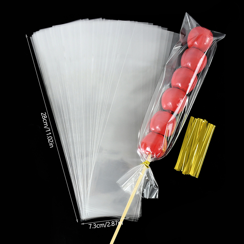 50/200Pcs Long Clear Cellophan – Wedding Supply List Bewertung und Preis